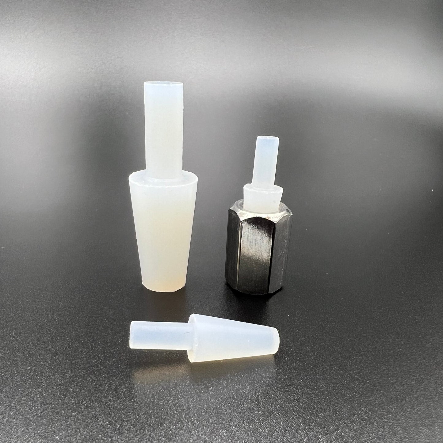 Tapered Silicone Plugs with Handles